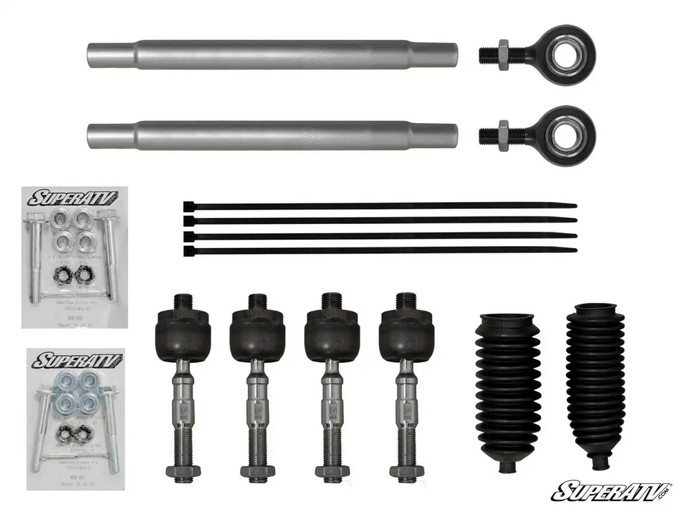 CANAM COMMANDER HEAVY DUTY TIE ROD KIT, SUPERATV TRRA-CA-COM-01-14-ST-001 709401004, 709401185, 709401500 image 1