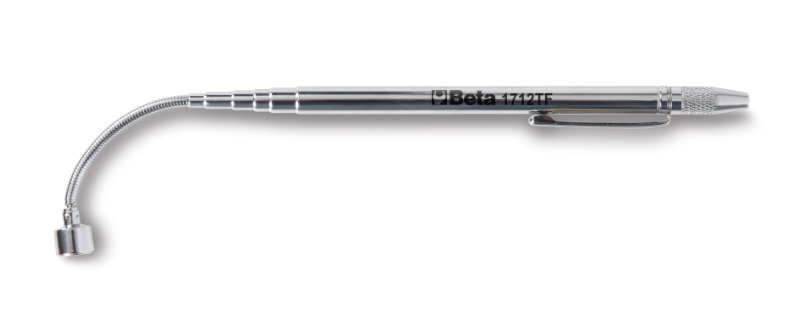 Telescopic Magnet with Flexible Head 150-590mm - Beta Tools 1712TF image 1