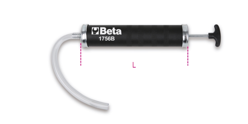Pen Oiler with Non-Slip Knurl for SAE 10 Oil 500cc - Beta Tools 1756B image 1
