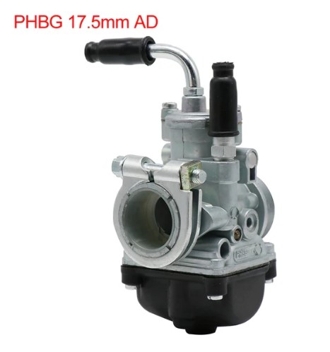 CARBURETTOR DELLORTO PHGB 17.5mm CABLE CHOKE HONDA YAMAHA KAWASAKI SCL-2021050007-175AA1WB image 1