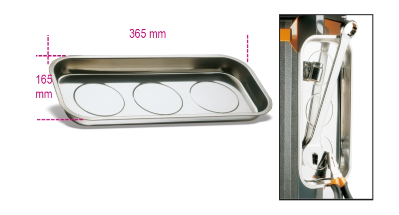 Rectangular Magnetic Tool Holder - Beta Tools 1767PMR image 1