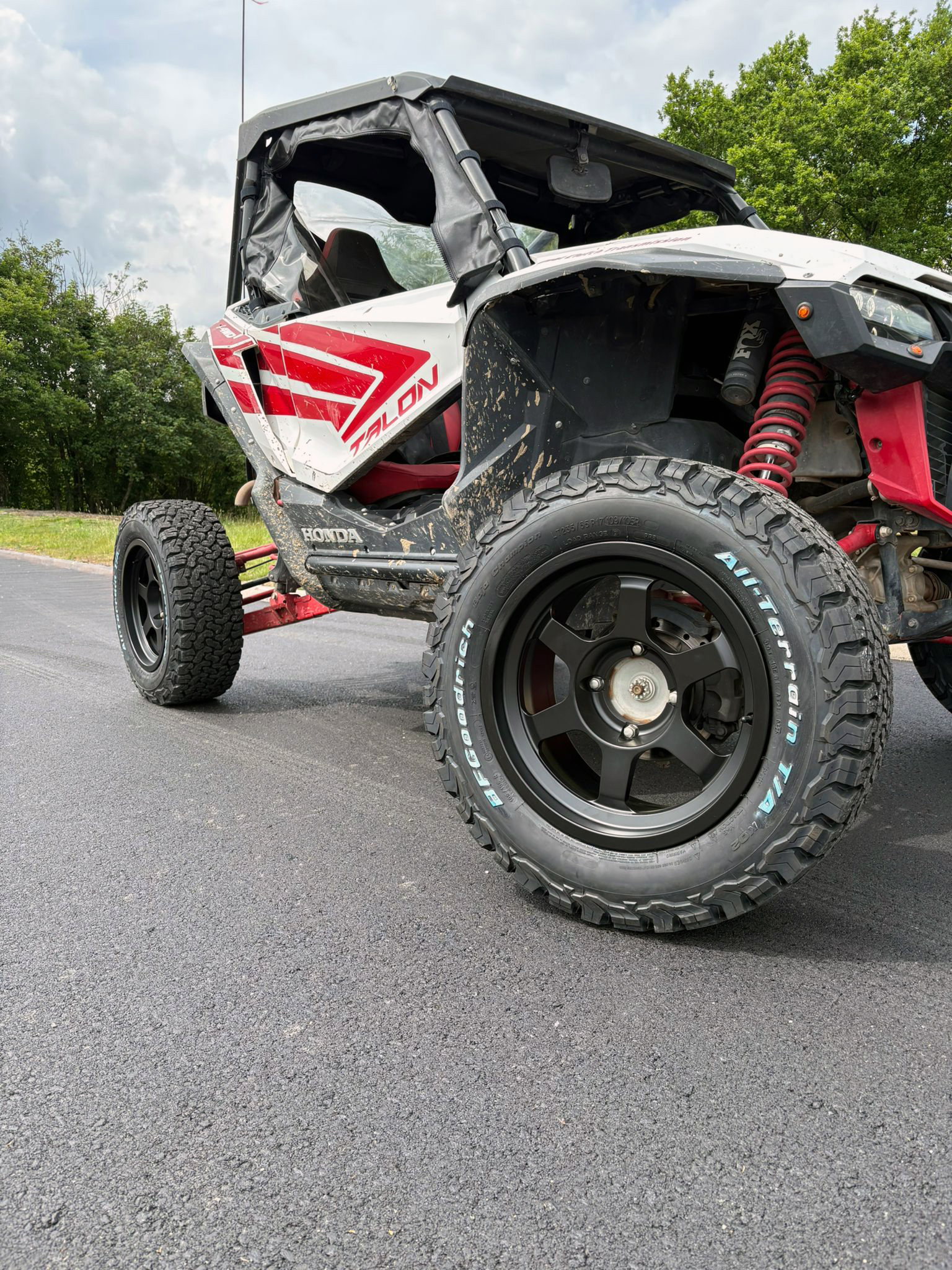 17x8 UHD FORGED 6 SPOKE WHEELS, 5/114.3 (5x114.3) UTV SXS MOTORSPORT DRIFT RALLY thumbnail 5