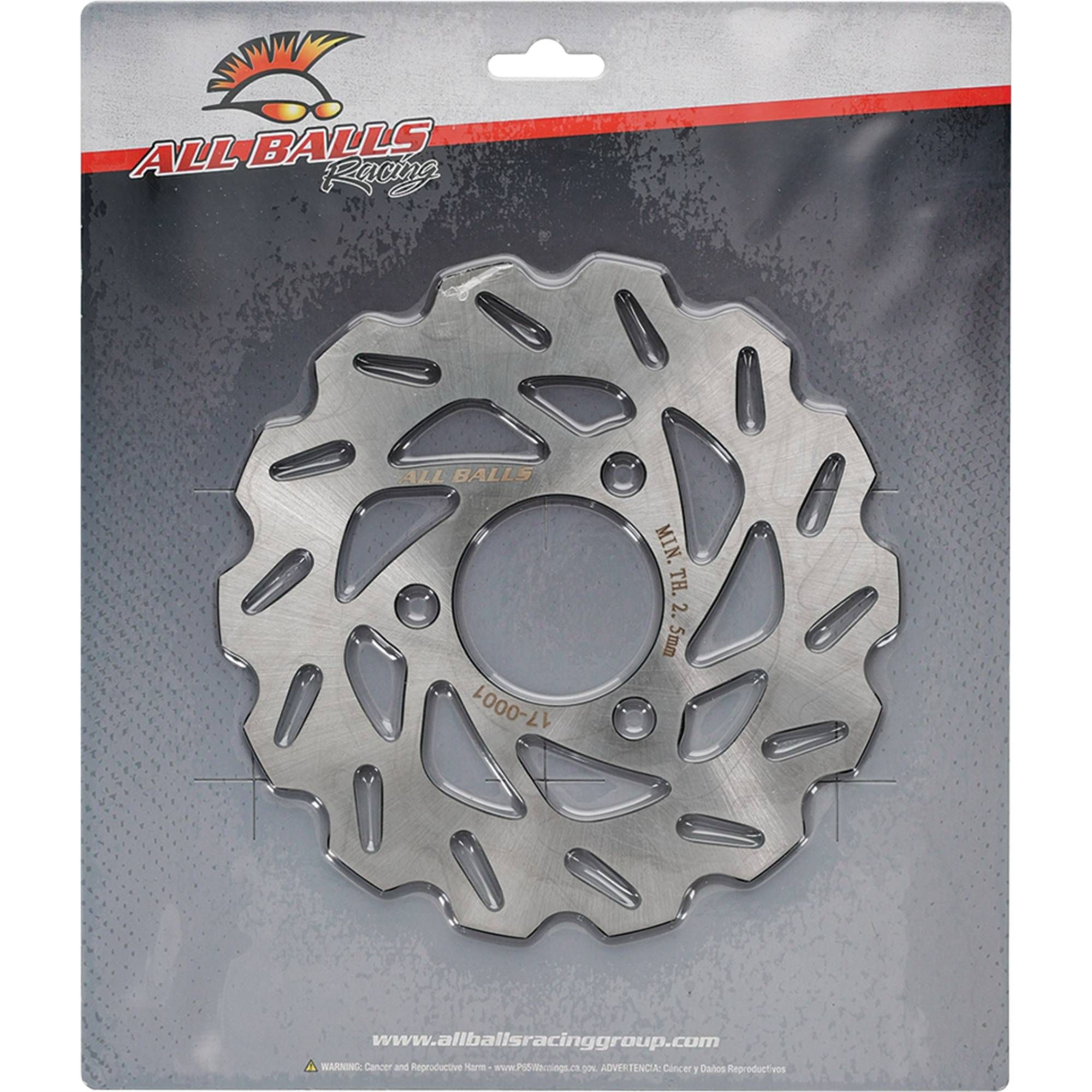 DISC BRAKE FRONT TRX 250-700, ALLBALLS 18-0001, 45251-HC0-000 45251-HN1-003 45251-HN6-F31 thumbnail 2