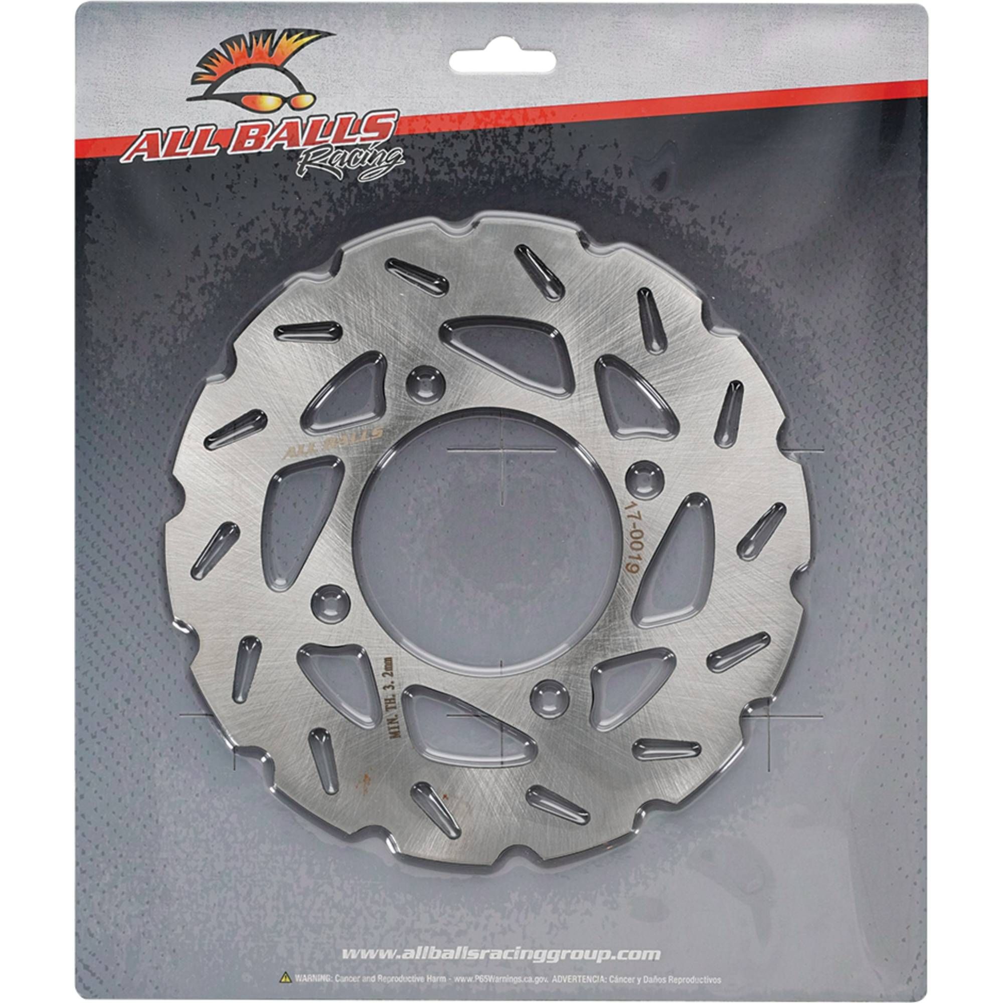 DISC BRAKE FRONT TRX500 12-15, BRONCO AT-05999 45251-HR4-620, 45251-HR4-A20, MANUAL SHIFT MODELS ONLY thumbnail 2