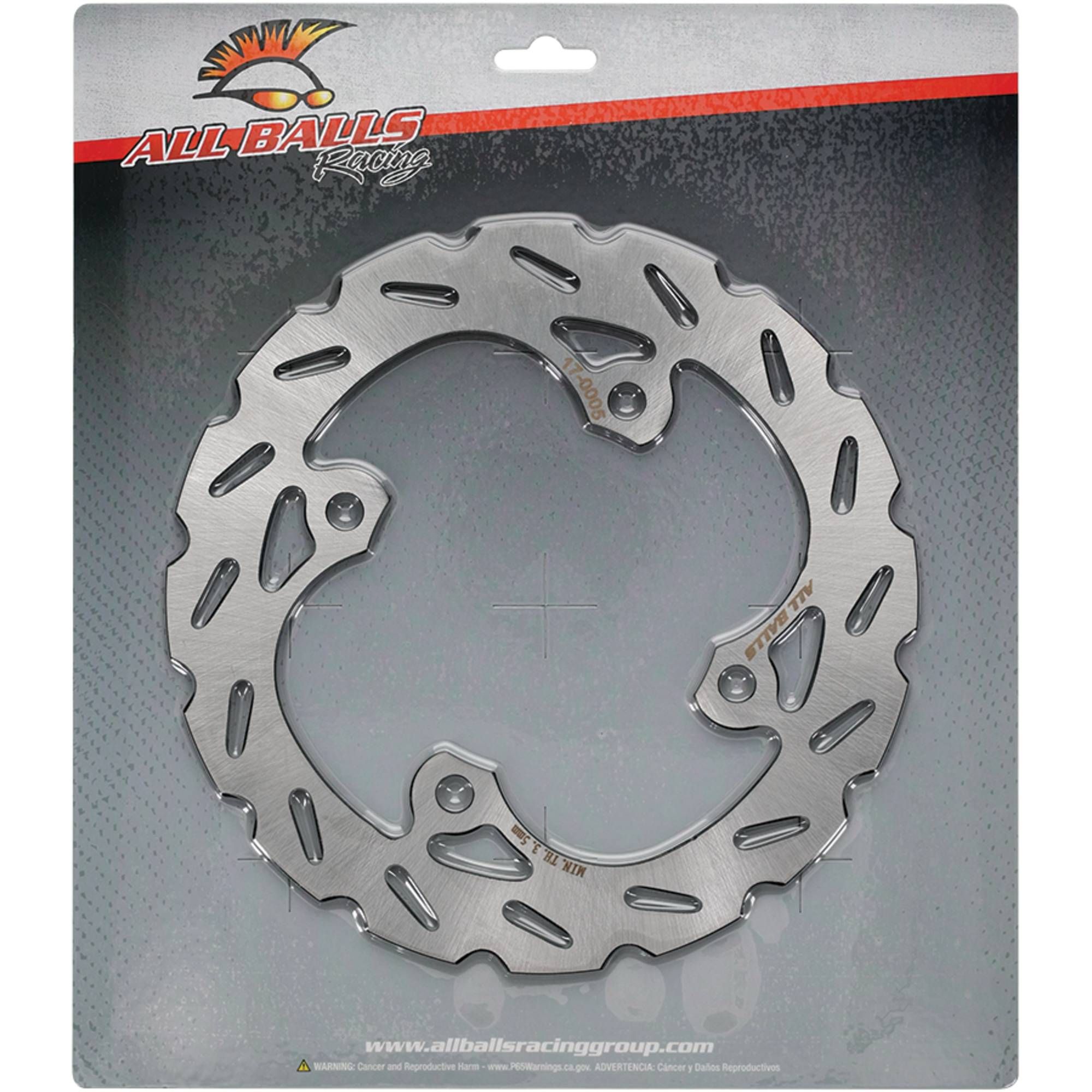 DISC BRAKE REAR TRX 400 99-14, ALLBALLS 18-0011, 43251-HN1-003 thumbnail 2