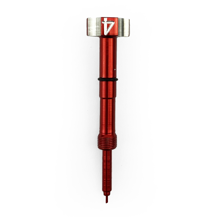ADJUSTER AIR SCREW KEIHIN FCR, Fuel mixture screw Red