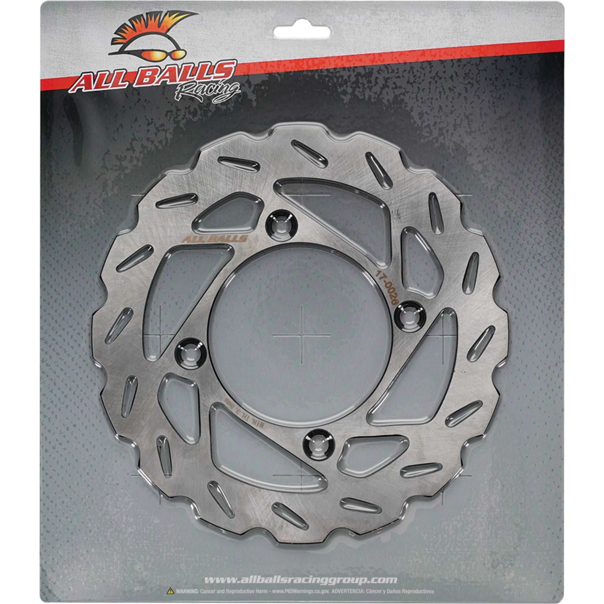 DISC BRAKE FRONT YFM700F, ALLBALLS 18-0026 AT-05996 GRIZZLY, MDS606, MD6291D thumbnail 2