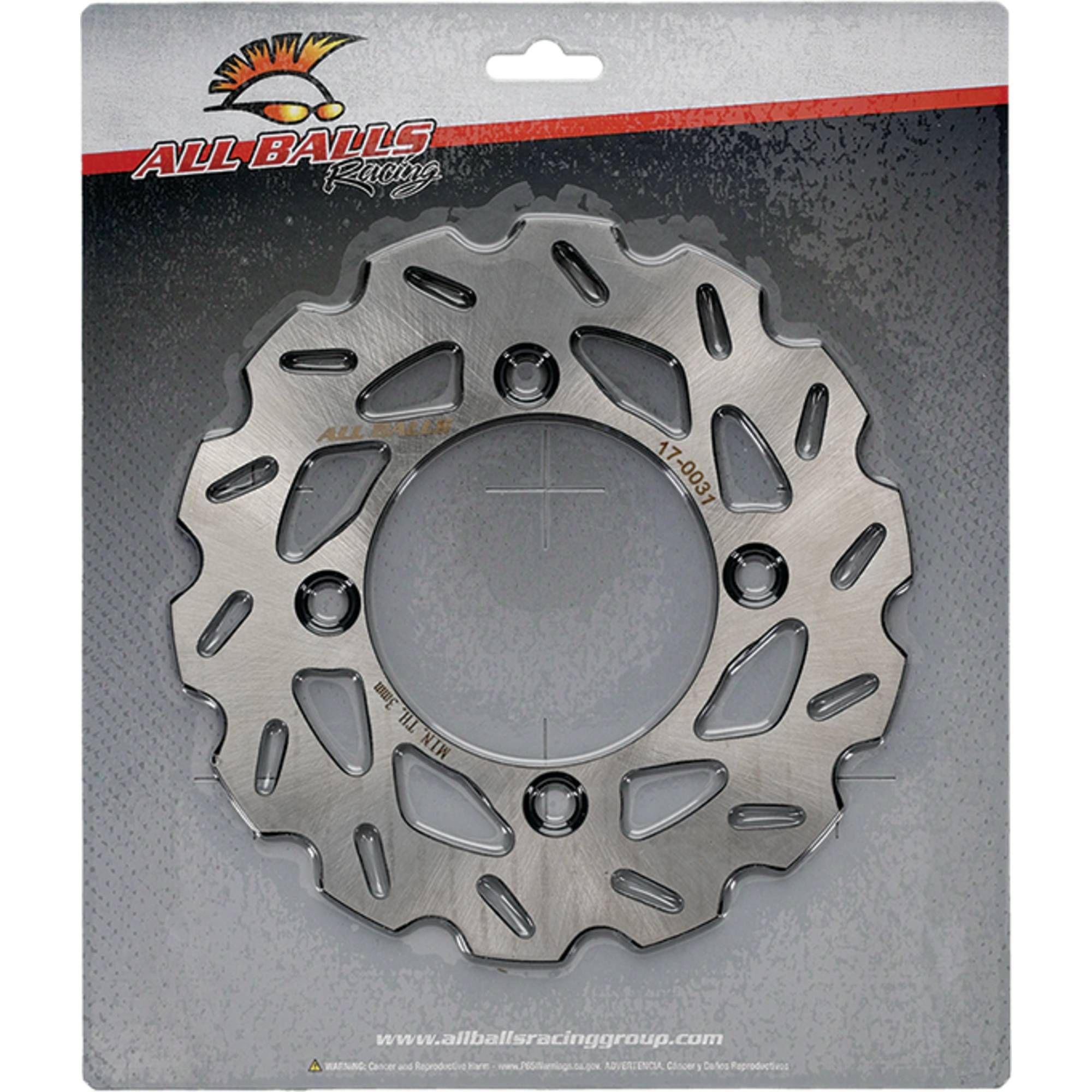 DISC BRAKE FRONT SUZUKI LT-A 750/500, ALLBALLS 18-0031 59211-31G20 thumbnail 2