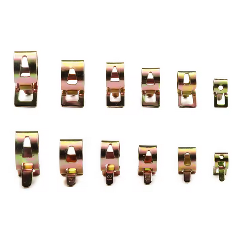 60pcs SPRING FUEL HOSE CLIPS CLAMPS 6-15mm PACK OF 60