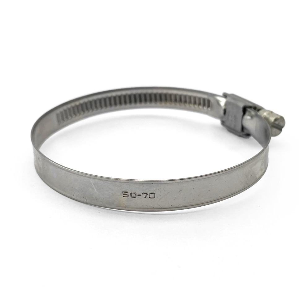 JUBILEE HOSE PIPE CLIP 50 - 70mm STAINLESS STEEL - AIR BOX CLAMP
