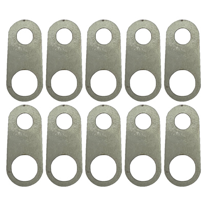 CARBURETOR HOSE HOLDER CLIP, SINGLE HOLE / SUIT 8mm PIPE PK10, /