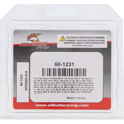 FUEL TAP REPAIR KIT ALLBALLS, ALLBALLS 60-1231 BETA MODELS thumbnail 3