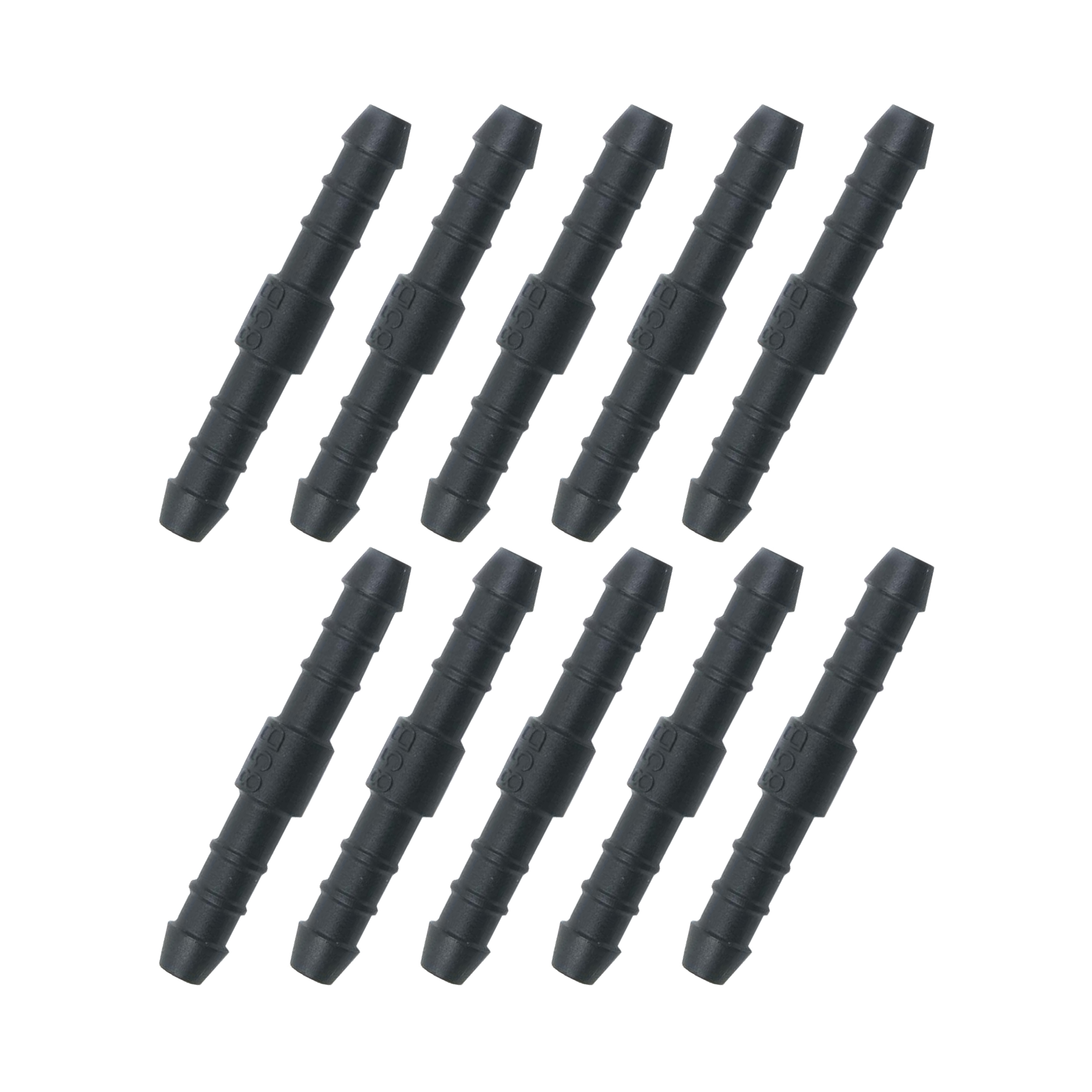 STRAIGHT CONNECTER 1/4, 6mm, £0.60 EACH PACK/10