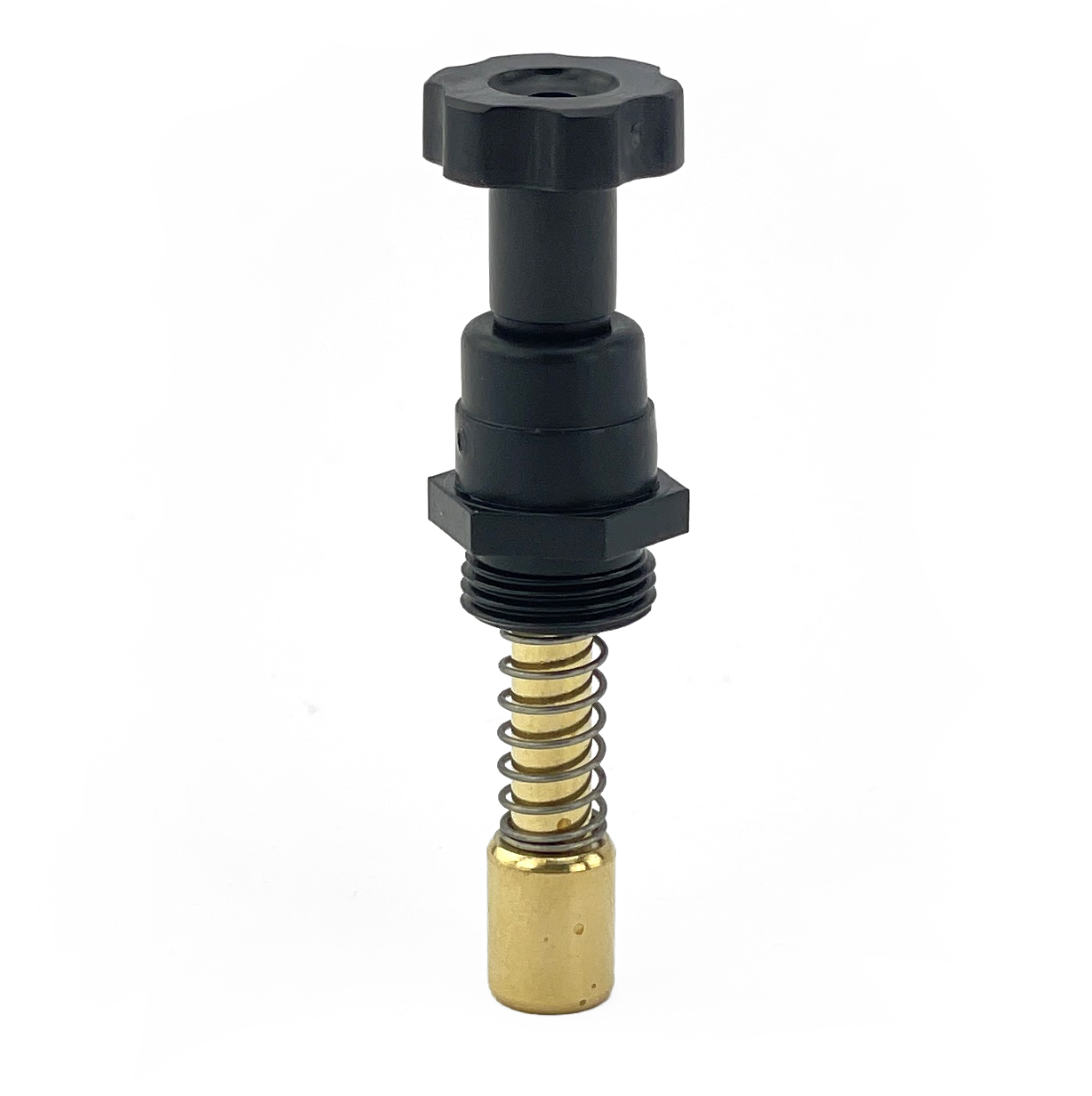 CHOKE PLUNGER BLACK 10mm LONG BOTTOM END VALVE