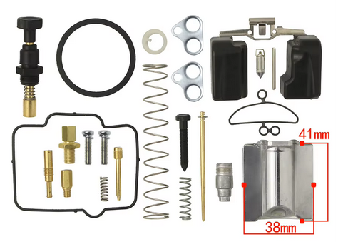 CARBURETTOR REPAIR KIT 38mm WIDE SLIDE PWK 30–35mm KEIHIN SUOCO KOSO OKO thumbnail 2