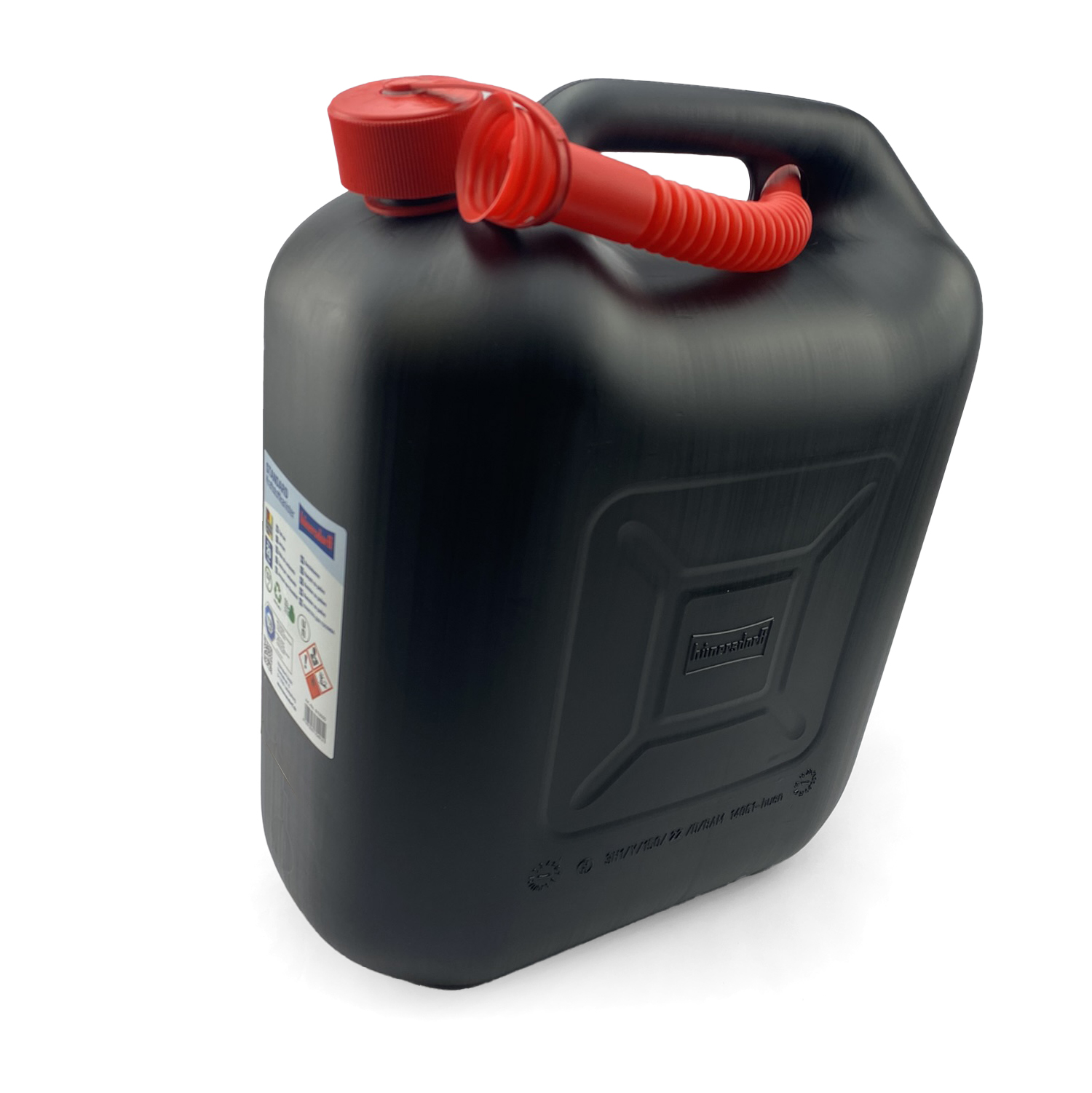 20LT PLASTIC FUEL CAN AUTOSTOP HUN20L-BLACK JERRY CAN thumbnail 3