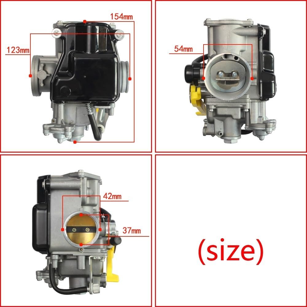 CARBURETTOR 93-06 HONDA TRX 250 X 300 SPORTRAX 16100-HM3-670 16100-HM3-A61 thumbnail 2