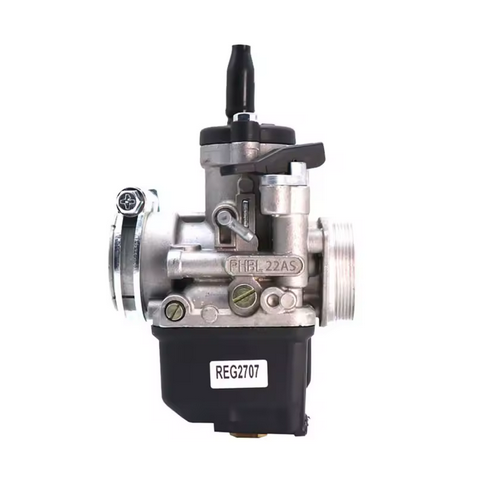 CARBURETTOR ASSEMBLY 22mm DELLORTO PHBL RACING 2T PHBL 22AS R2707 image 1