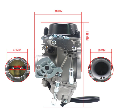 CARBURETOR ASSEMBLY 1996-2019 SUZUKI DR650SE 13200-32E61 13200-32E10 13200-32E11 13200-32E12 thumbnail 3