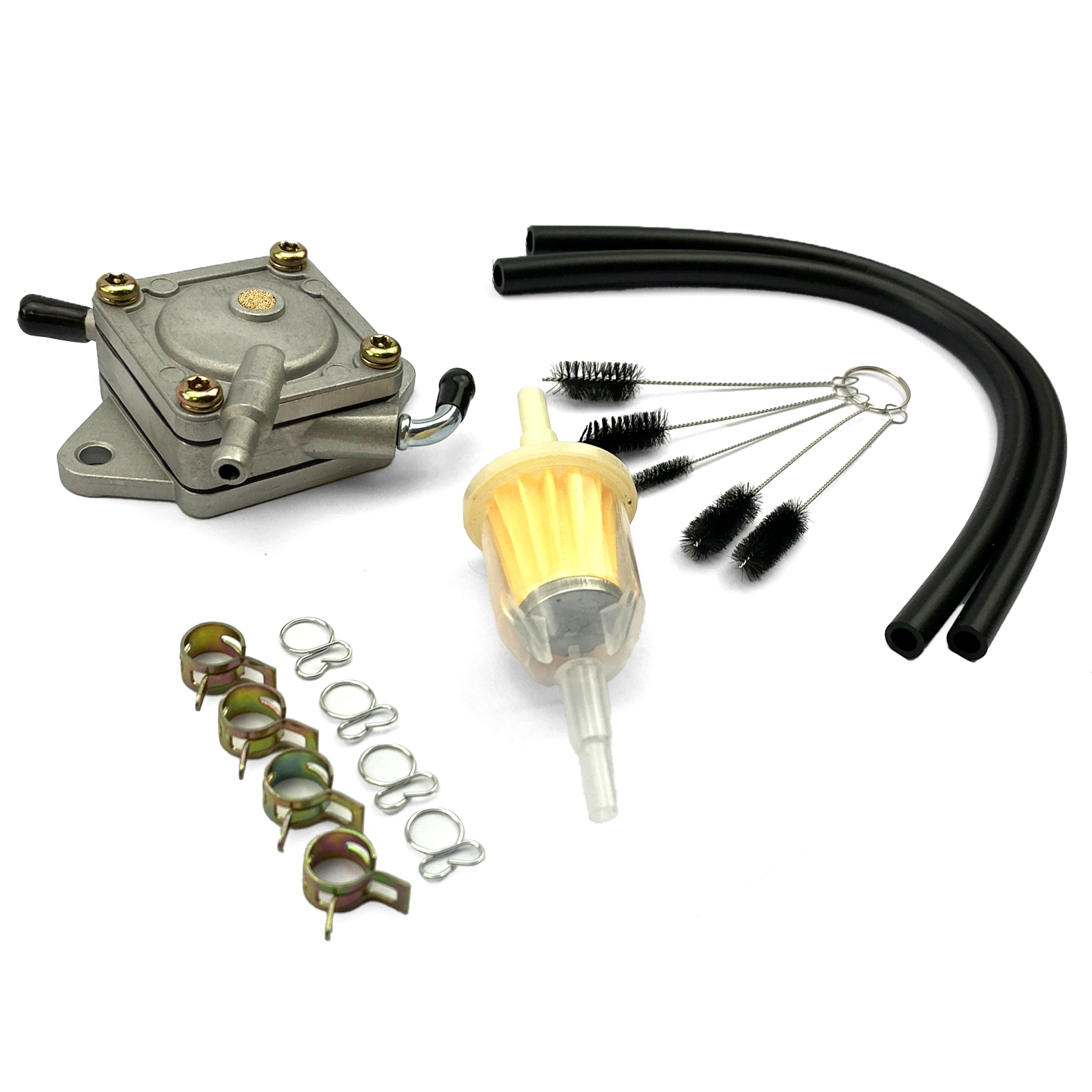 FUEL PUMP KAWASAKI KAF300 MULE 500 520 550 290FE 350FE FE290 FE350 49040-2067 image 1