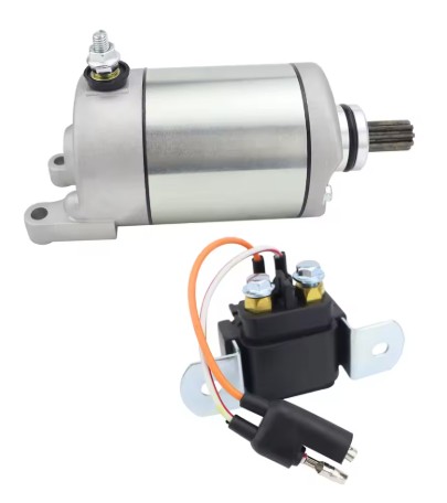 STARTER + RELAY 2003-2006 POLARIS PREDATOR 500 3088069 57-2730 410-54075 image 1