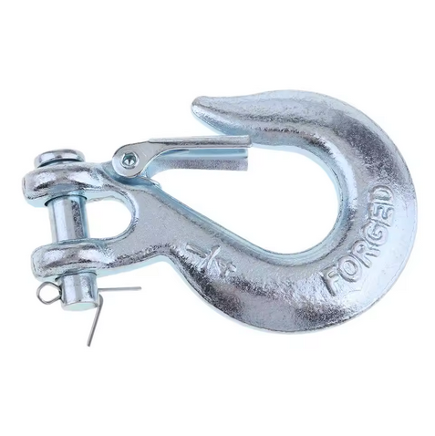 WINCH CABLE HOOK CLEVIS 1/4 6mm 6000LB 2700KG 2.7 TONNE thumbnail 2