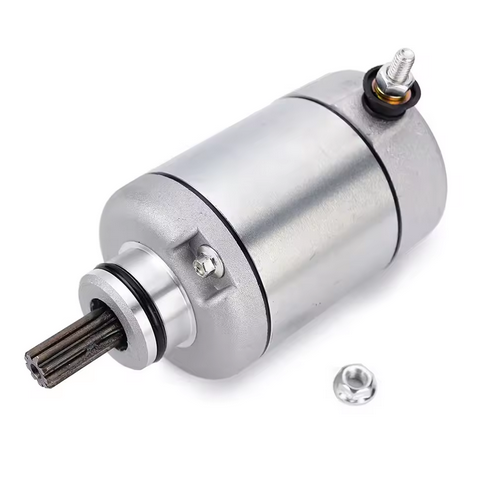 STARTER MOTOR 9 TOOTH 2006-2020 YAMAHA FZ6 XJ6 YZF-R6 2C0-87890-00-00 thumbnail 3