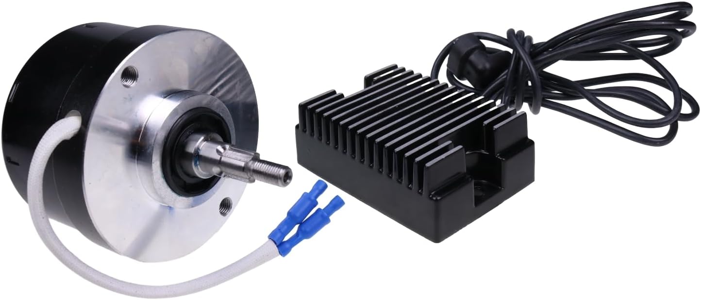 ALTERNATOR GENERATOR CONVERSION KIT 36-82 HARLEY-DAVIDSON G XL FL W 12V 17 AMP 32-0371 image 1