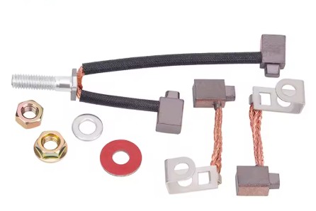 STARTER MOTOR CARBON BRUSH KIT KAWASAKI JOHN DEERE 21163-7001 AM133369 41022015 image 1