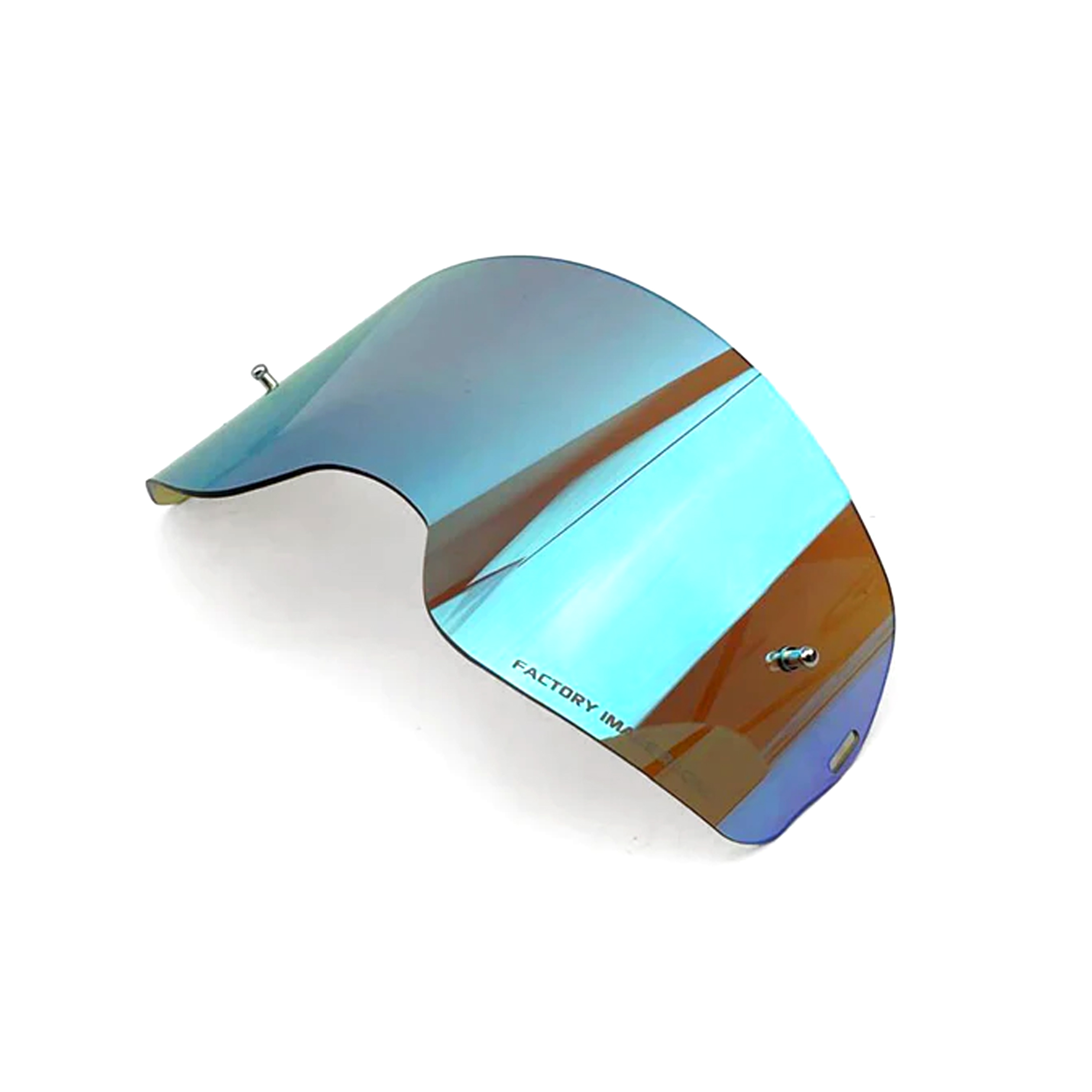 ANTI-FOG TAC CYAN BLUE REPLACMENT LENS FIR NANO GOGGLES image 1