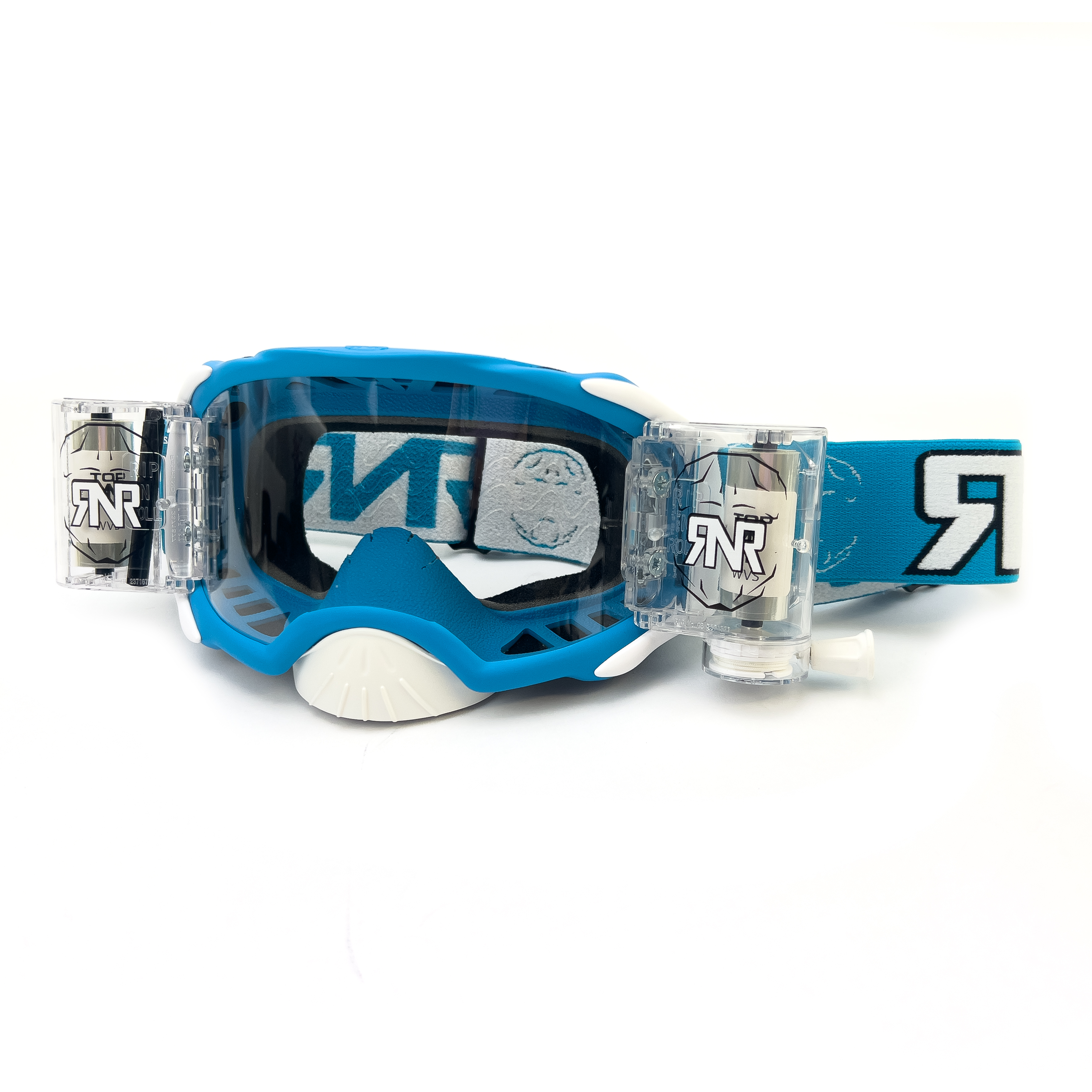 RNR PLATINUM WVS-V.2 48mm, BLUE GOGGLE, ROLL OFF, GAC440, WIDE VISION SYSTEM image 1