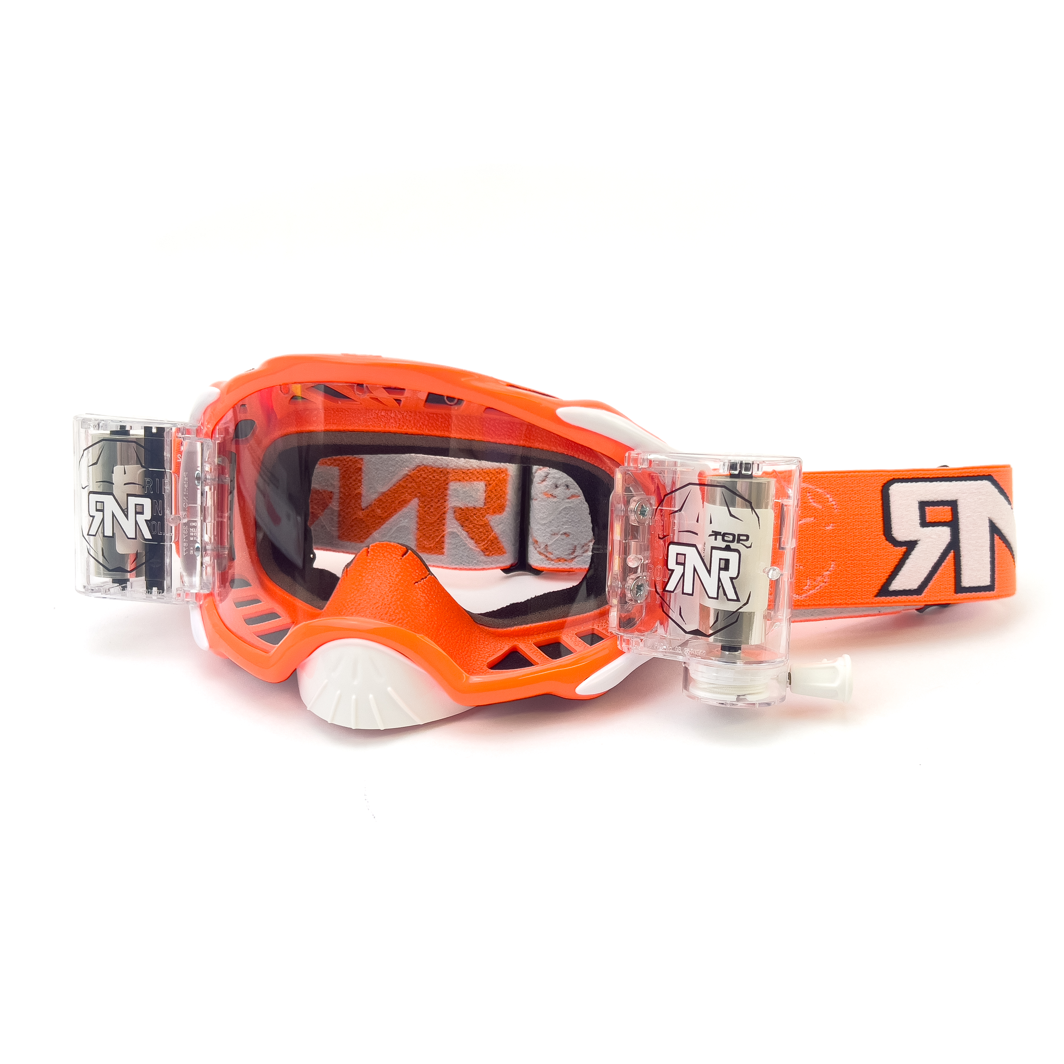 RNR PLATINUM WVS -V.2 48mm, ORANGE GOGGLE, ROLL OFF, GAC46, WIDE VISION SYSTEM image 1