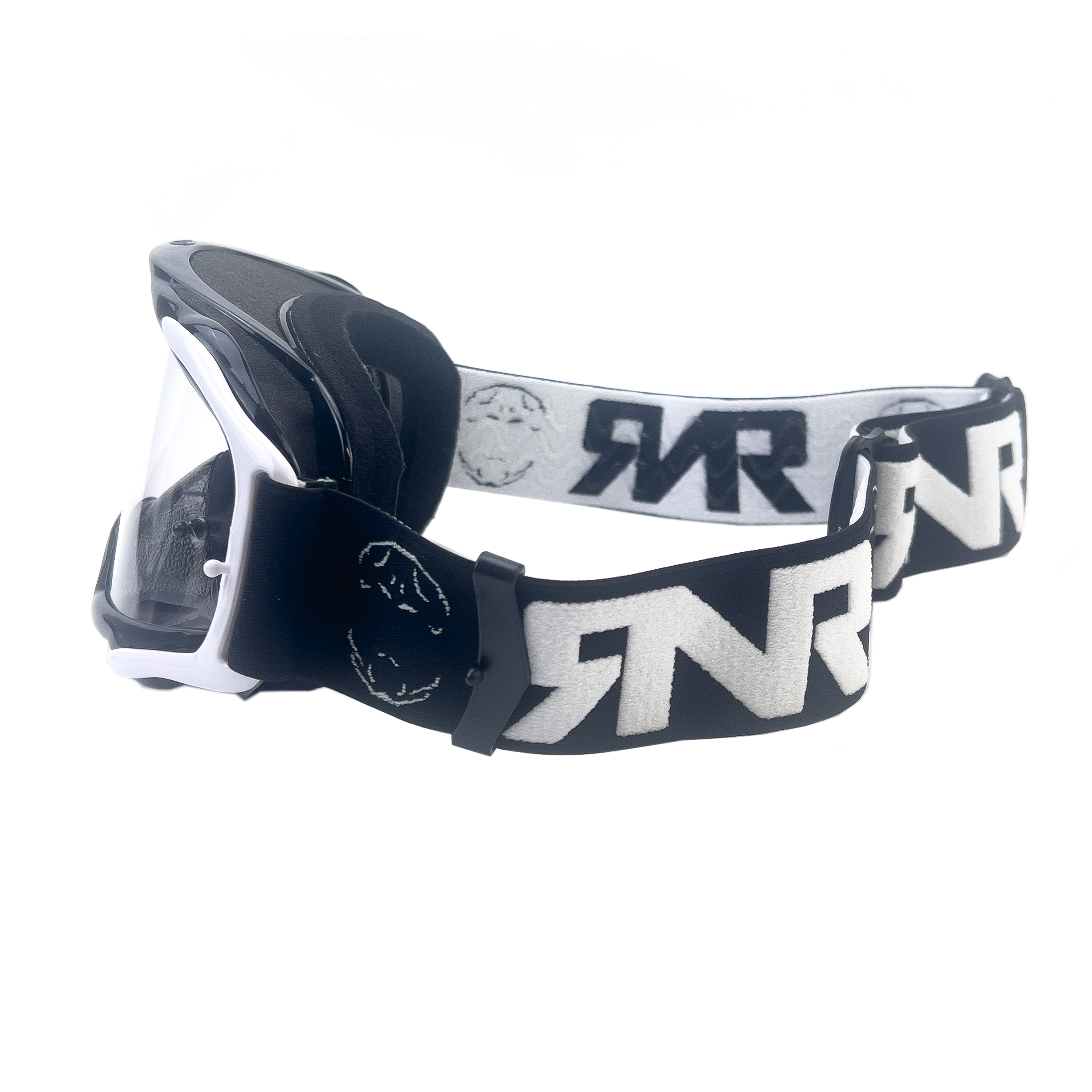 RNR PLATINUM TEAR OFF, BLACK GOGGLE, GAT23, TEAR OFF thumbnail 4