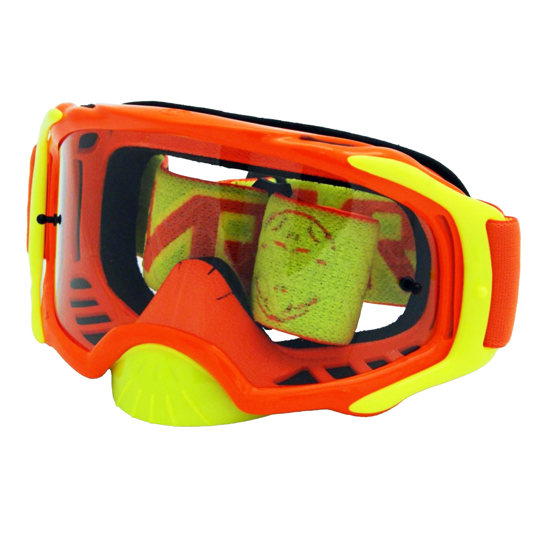 RNR PLATINUM TEAR OFF, ORANGE FLO GOGGLE, GAT46, TEAR OFF thumbnail 2