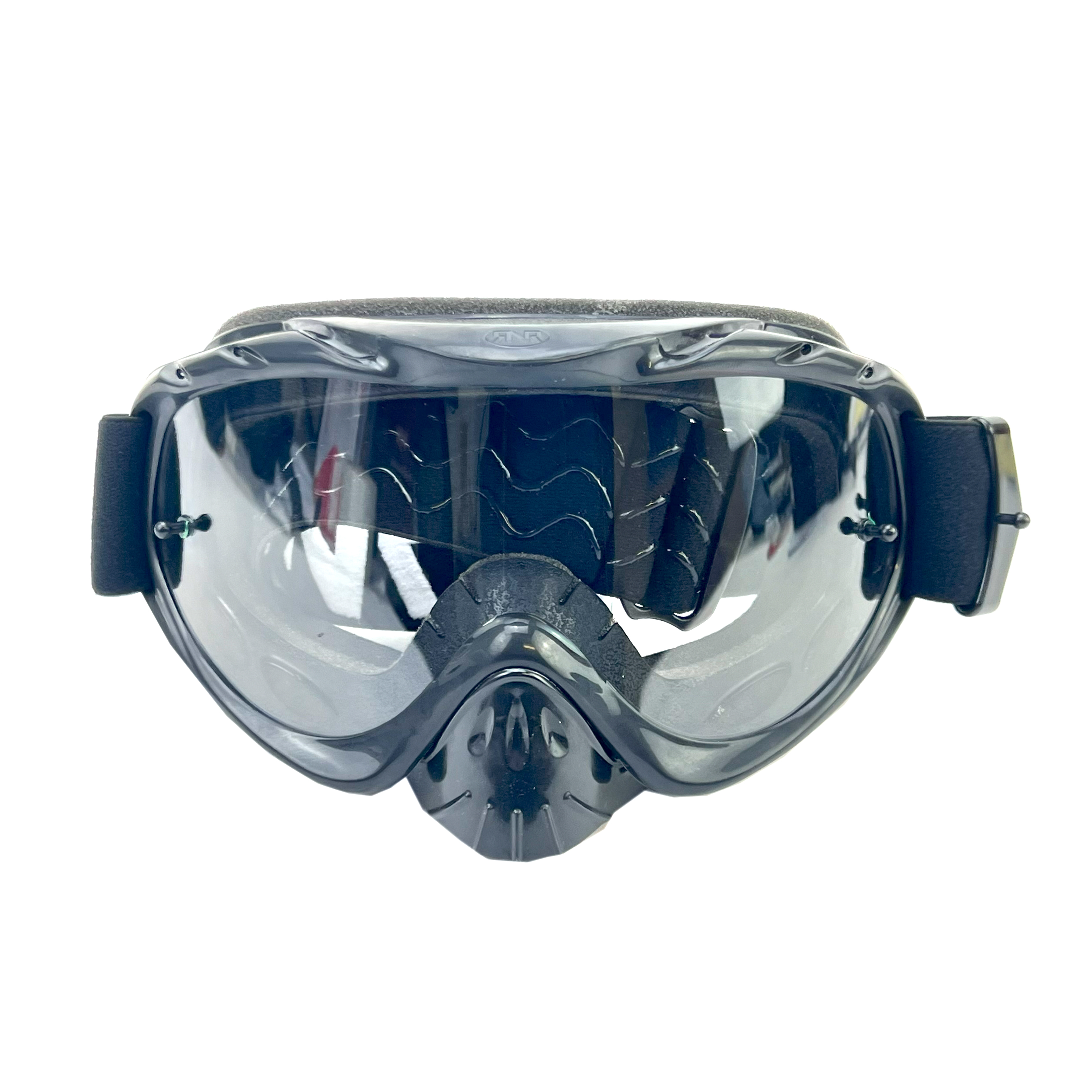 RNR HYBRID BLACK TEAR OFF, BLACK GOGGLE, GH23TO, TEAR OFF thumbnail 2
