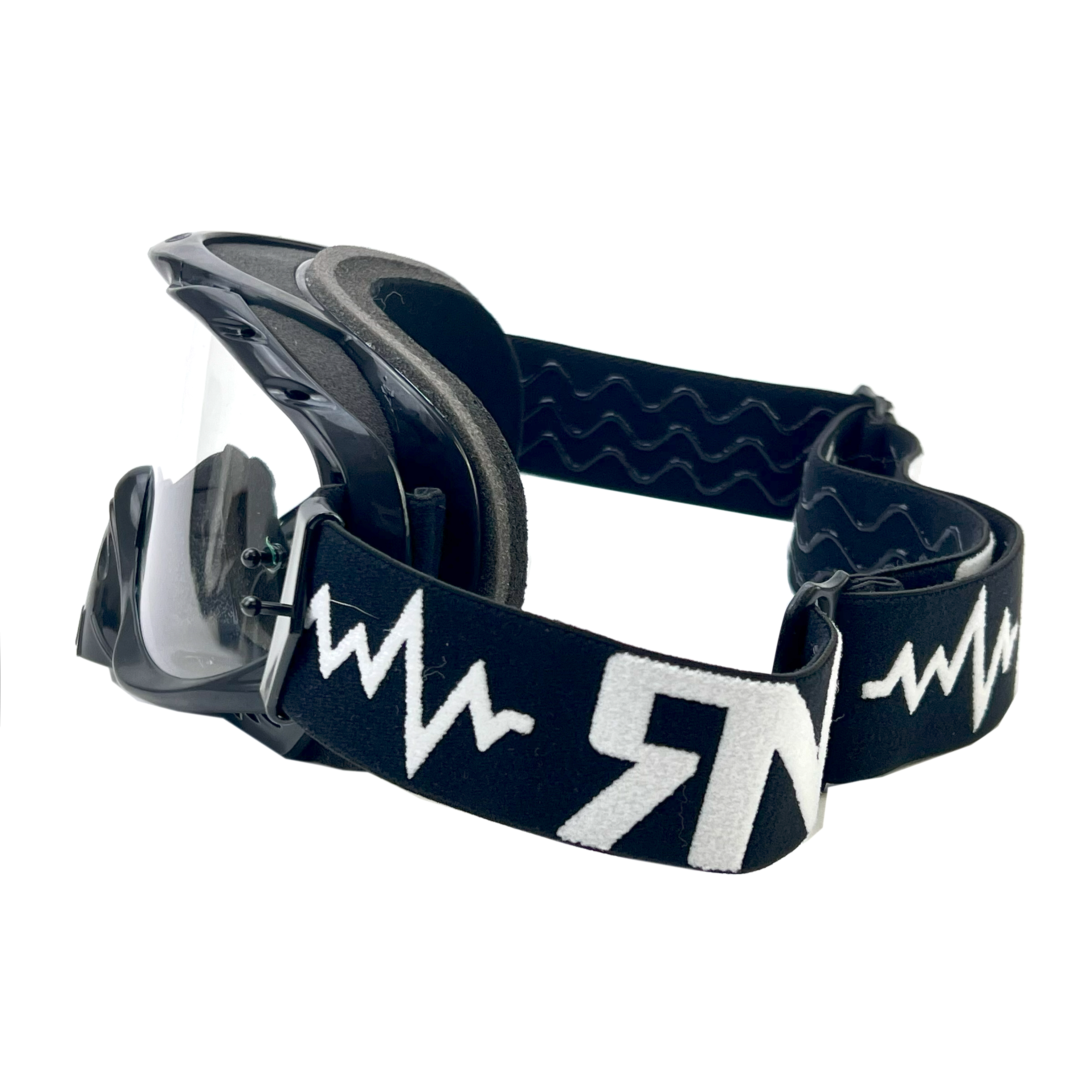 RNR HYBRID BLACK TEAR OFF, BLACK GOGGLE, GH23TO, TEAR OFF thumbnail 4
