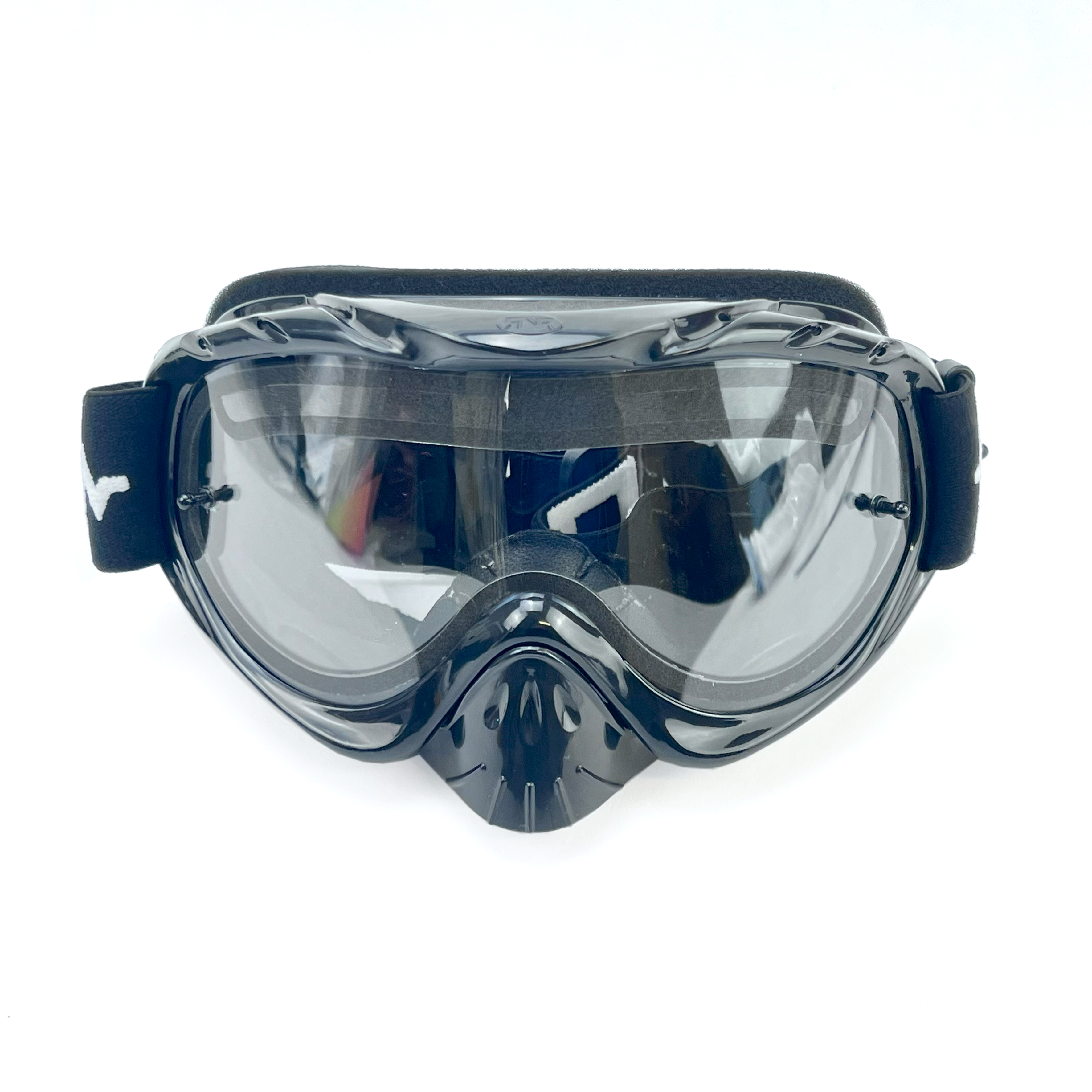 RNR HYBRID BLACK VENTED LENS, BLACK GOGGLE, GH23DV, VENTED LENS thumbnail 2