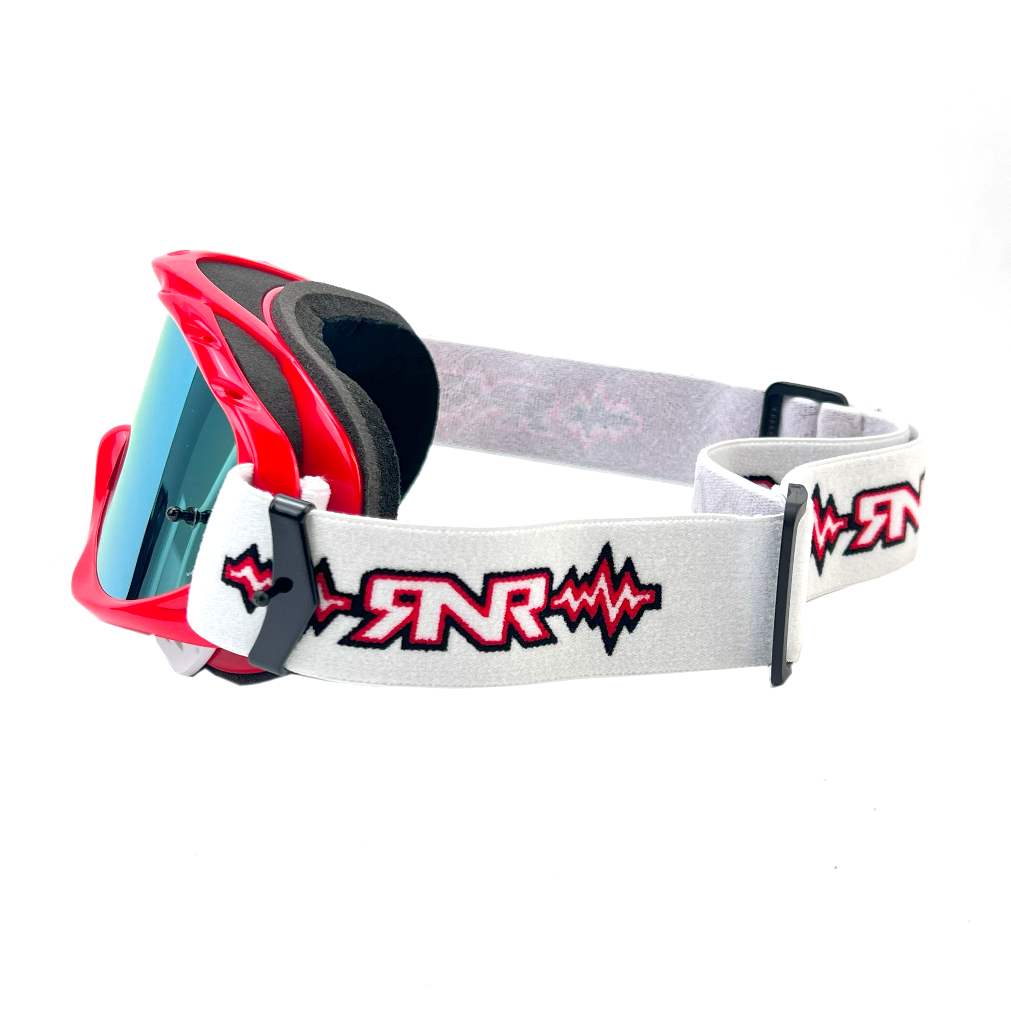 RNR HYBRID RED MIRRORED LENS, RED GOGGLE, GH45M, MIRRORED LENS thumbnail 4
