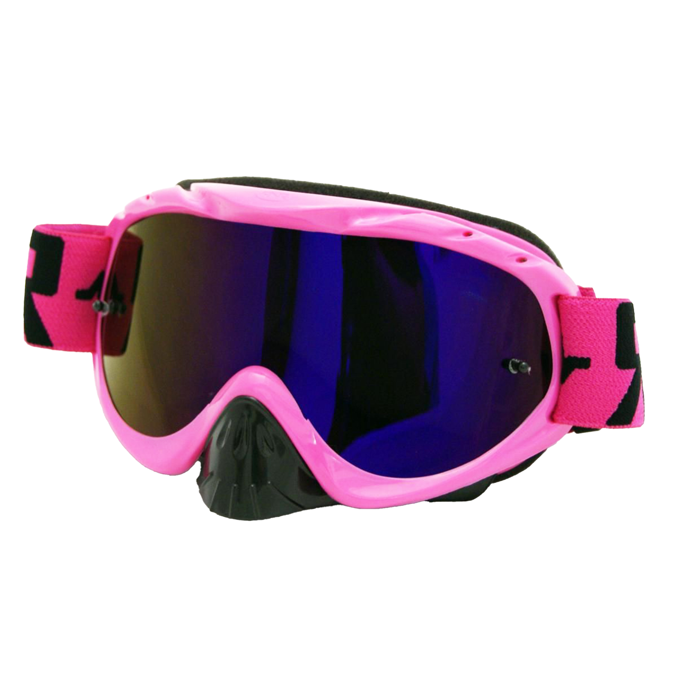 RNR HYBRID PINK MIRRORED LENS, PINK GOGGLE, GH49M, MIRRORED LENS thumbnail 2