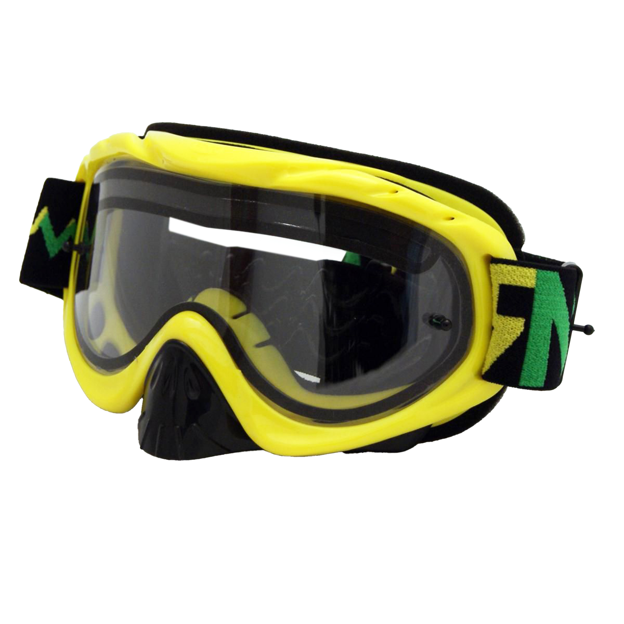 RNR HYBRID YELLOW VENTED LENS, YELLOW GOGGLE, GH48DV, VENTED LENS thumbnail 2
