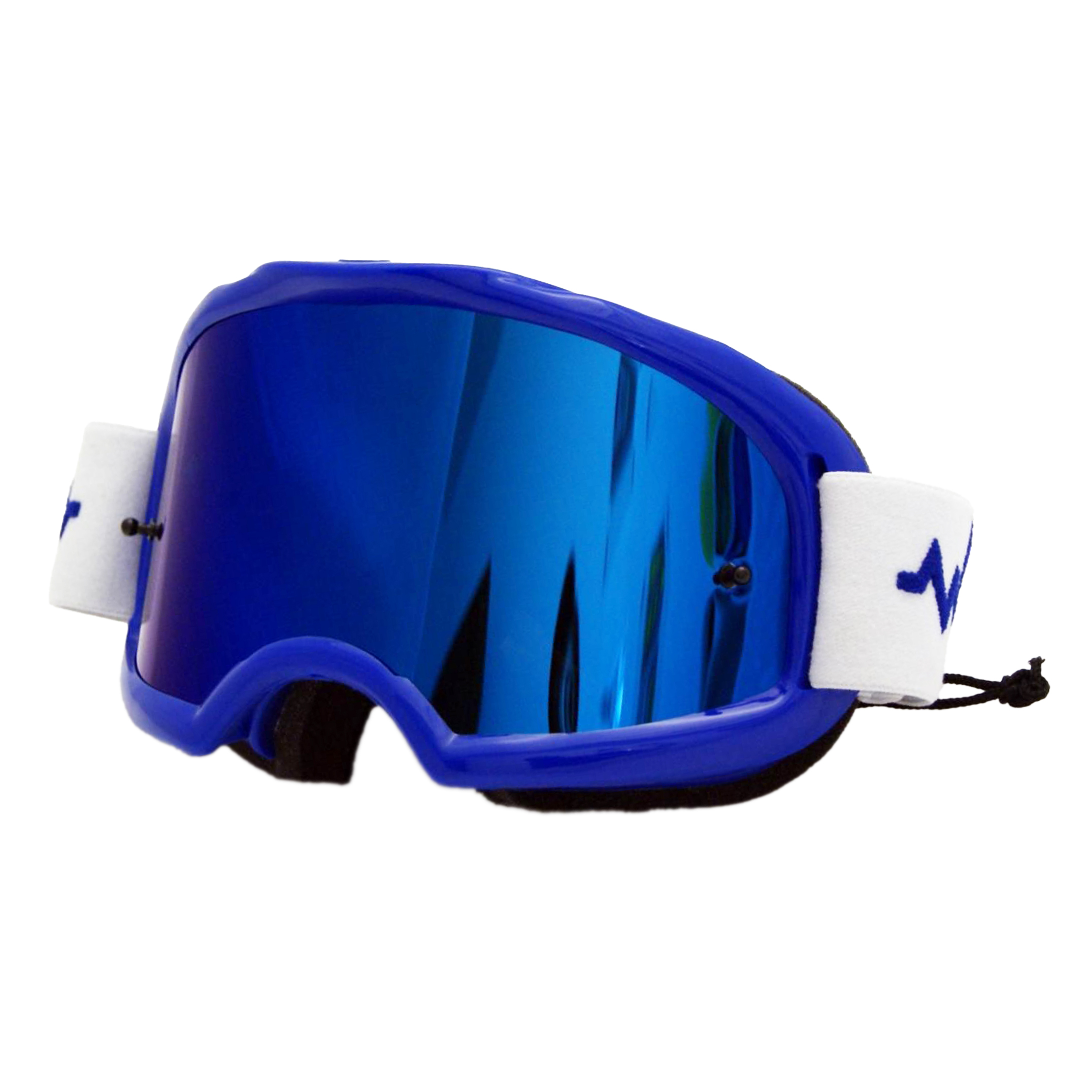RNR COLOSSUS BLUE MIRRORED LENS, BLUE GOGGLE, GX44M, MIRRORED LENS thumbnail 2