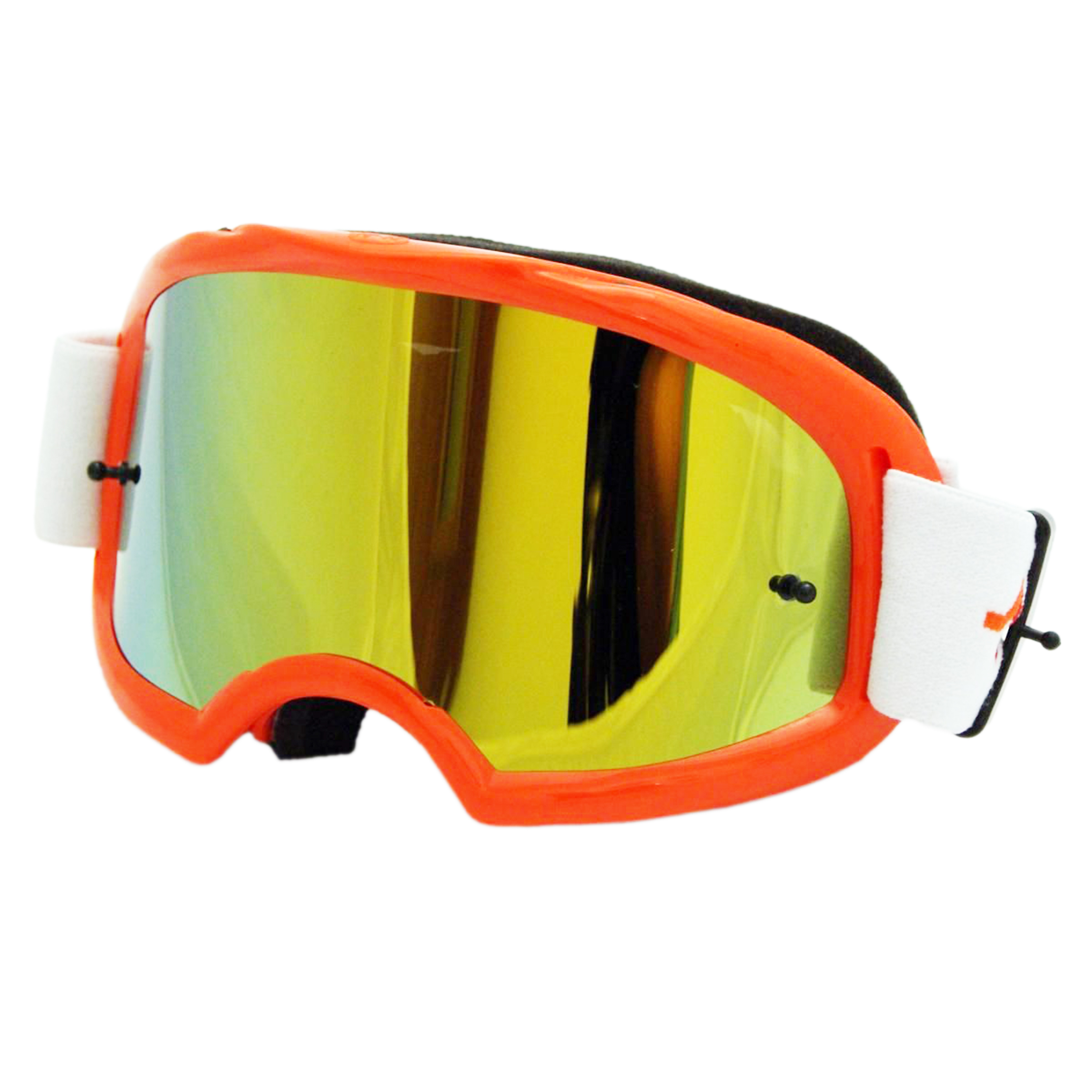 RNR COLOSSUS ORANGE MIRRORED LENS, ORANGE GOGGLE, GX46M, MIRRORED LENS image 1