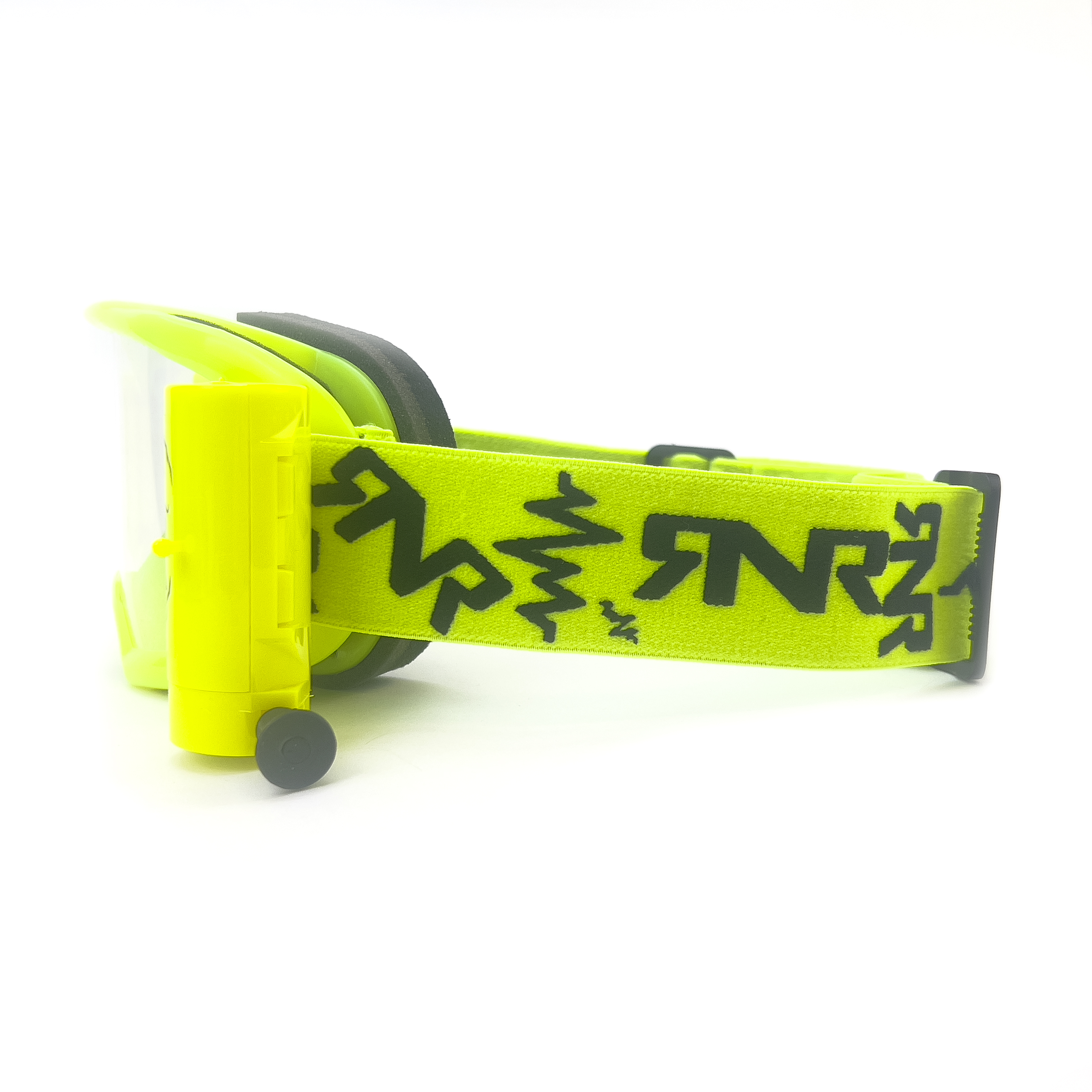 RNR COLOSSUS NEON YELLOW WVS 48mm, NEON YELLOW GOGGLE, WIDE VISION SYSTEM, GXX68, ROLL & TEAR OFF thumbnail 4
