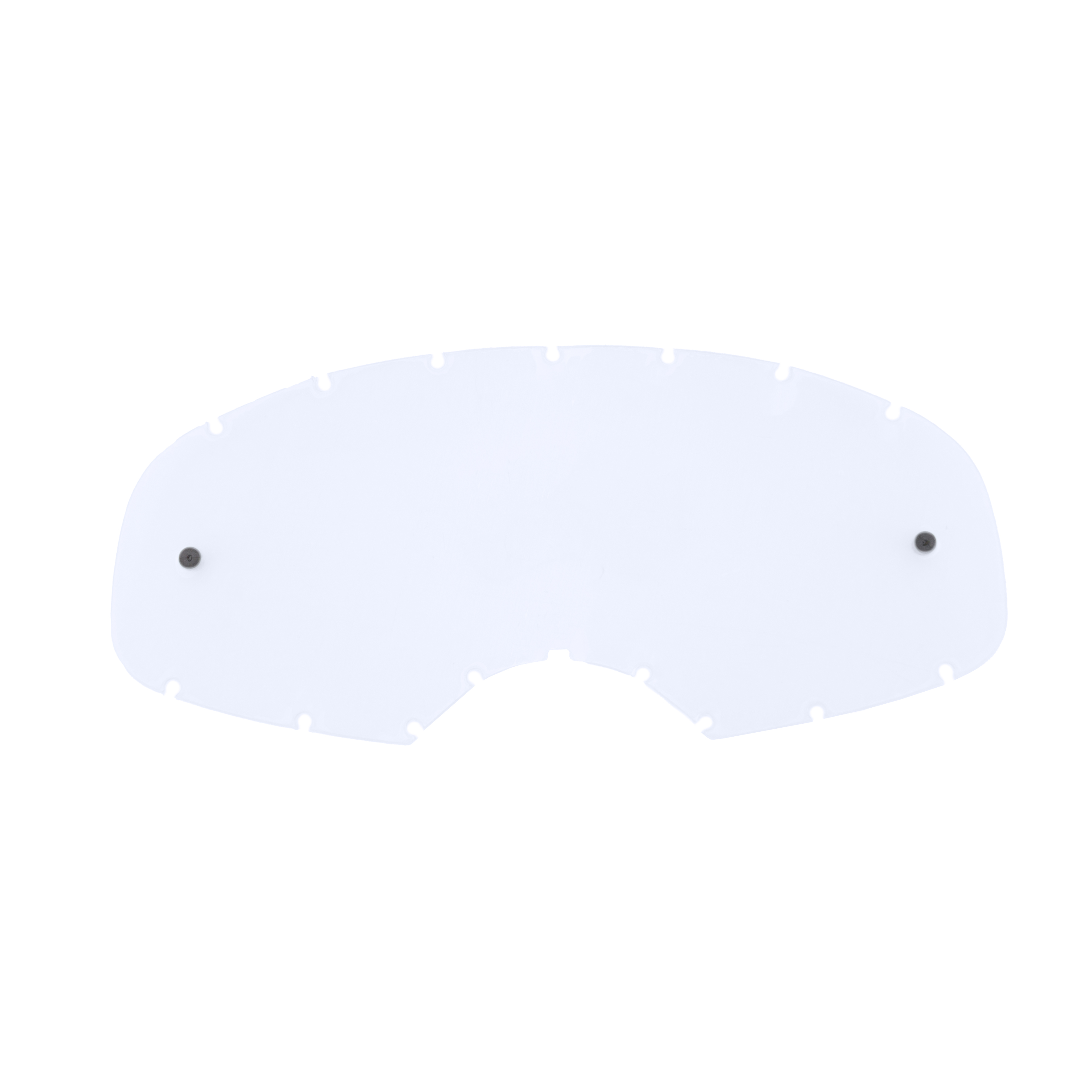 PLATINUM TEAR OFF LENS CLEAR LC66 image 1
