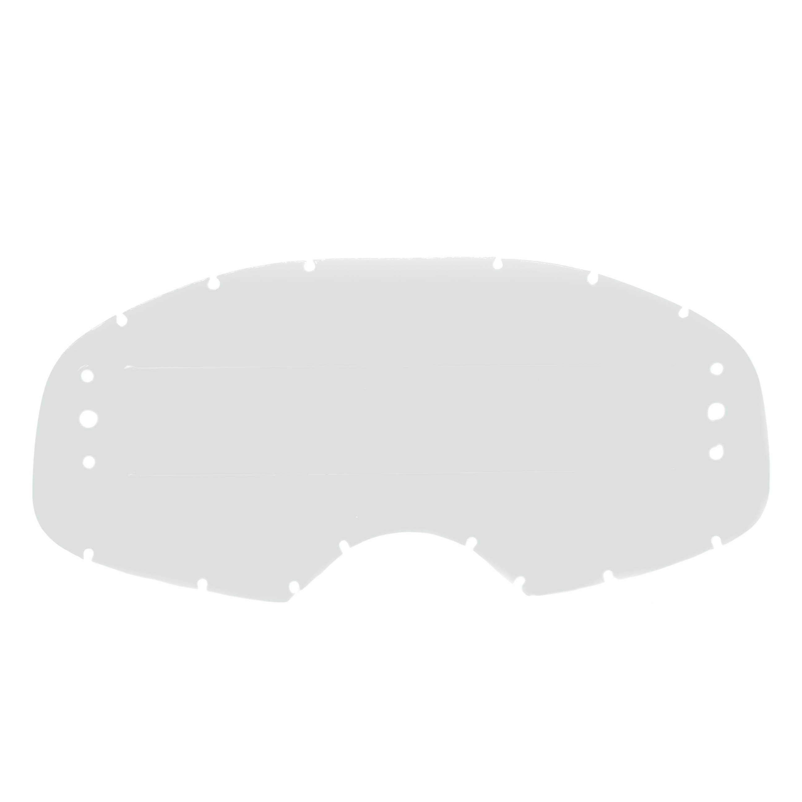 COLOSSUS ROLL OFF LENS CLEAR LINED, ANTI FOG, ANTI SCRATCH, LCR00R