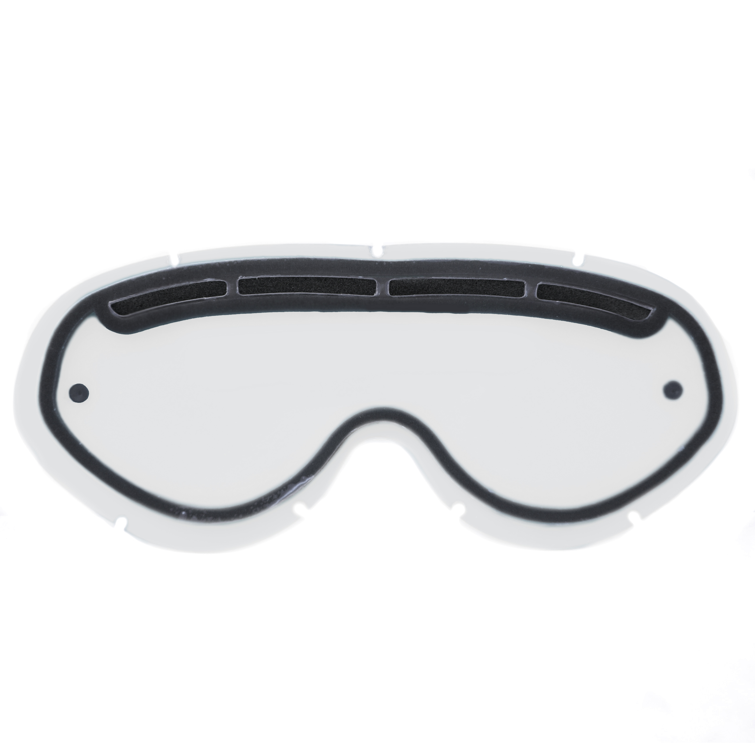 HYBRID TEAR OFF VENTED LENS CLEAR, ANTI FOG, ANTI SCRATCH, DVC201