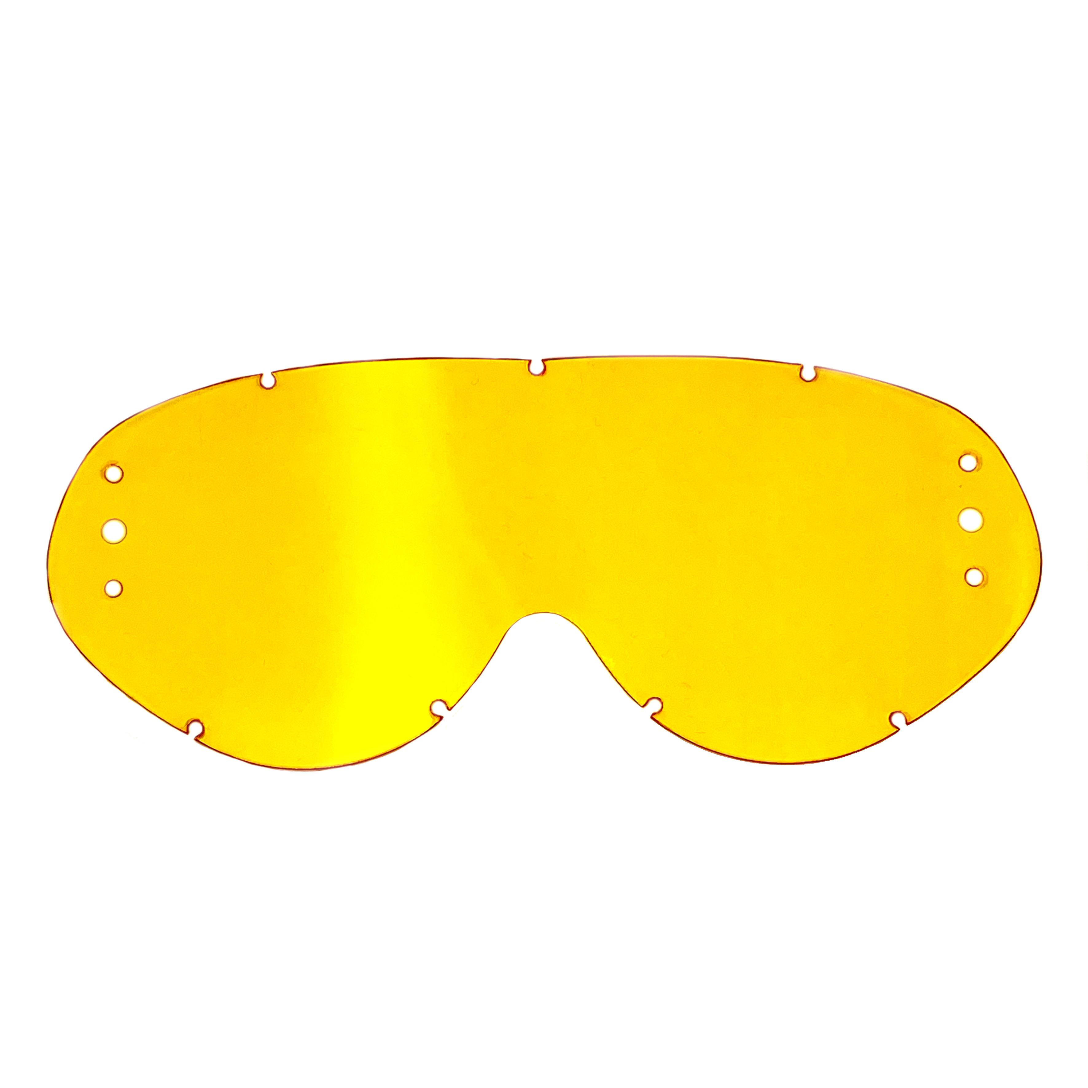 HYBRID ROLL OFF LENS YELLOW, ANTI FOG, ANTI SCRATCH, LYR201