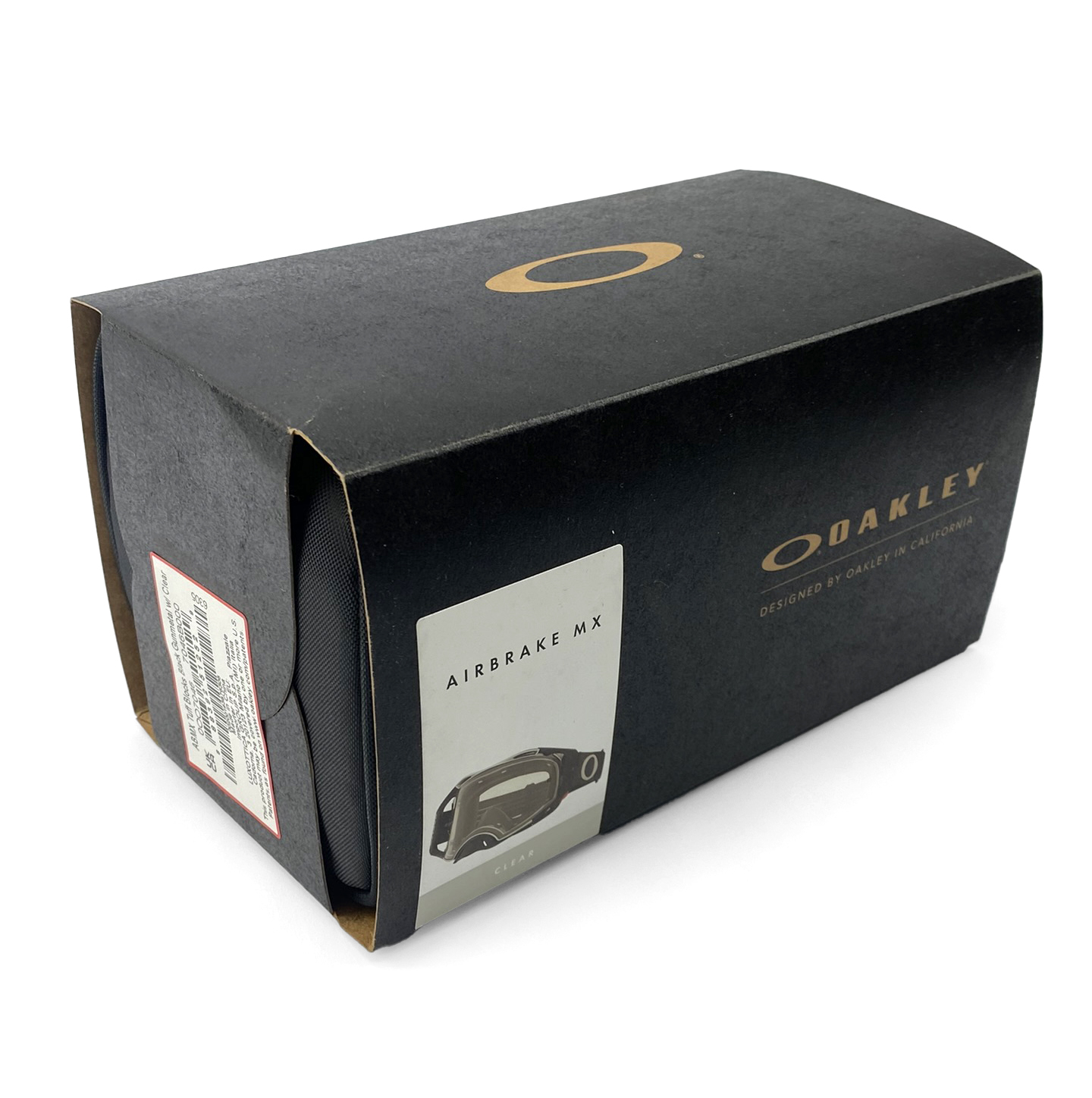 OAKLEY AIRBRAKE MX TUFF BLOCKS GUNMETAL, CLEAR LENS OA OO7046-B0, OA OO7046-B0 thumbnail 4