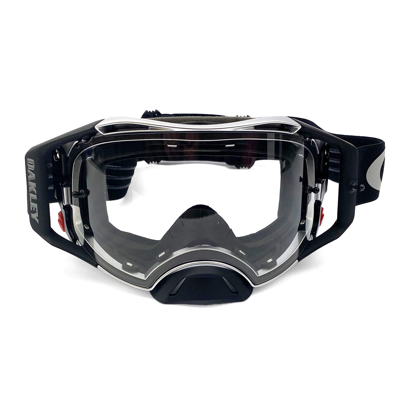 OAKLEY AIRBRAKE MX TUFF BLOCKS GUNMETAL, CLEAR LENS OA OO7046-B0, OA OO7046-B0 thumbnail 10