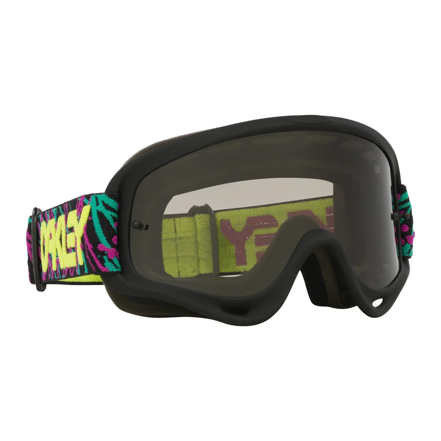 OAKLEY O-FRAME MX HERITAGE COLLECTION BLACK/DARK SMOKE, LIGHT GREY LENS image 1